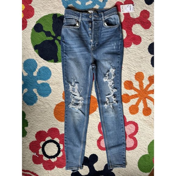 Jeans BEBE Taille 27 - Occasion Très Bon état | Coupe Straight Leg | Excellent état